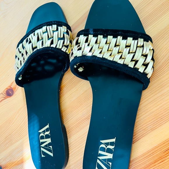 Zara leather sandals - Picture 2 of 3